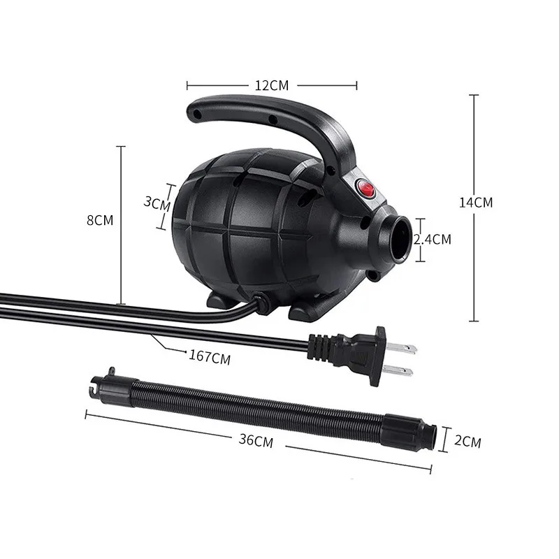 Портативный воздушный насос коврик гранатонасос для акробатики надувной дома