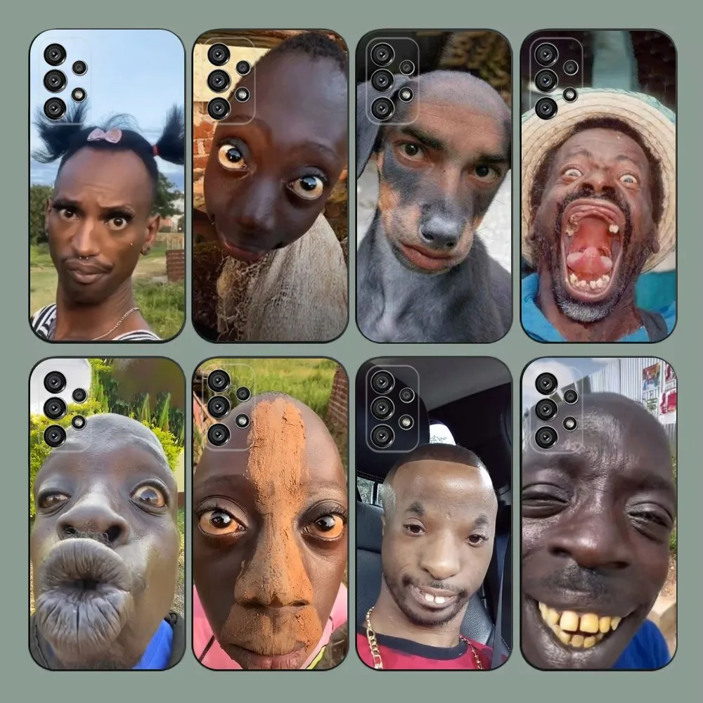 Чехол для телефона Ugly Man Funny Samsung Galaxy A20 A21s A22 A31 A32 A52 A53 A72 73 A80 A91 Мягкий черный чехол
