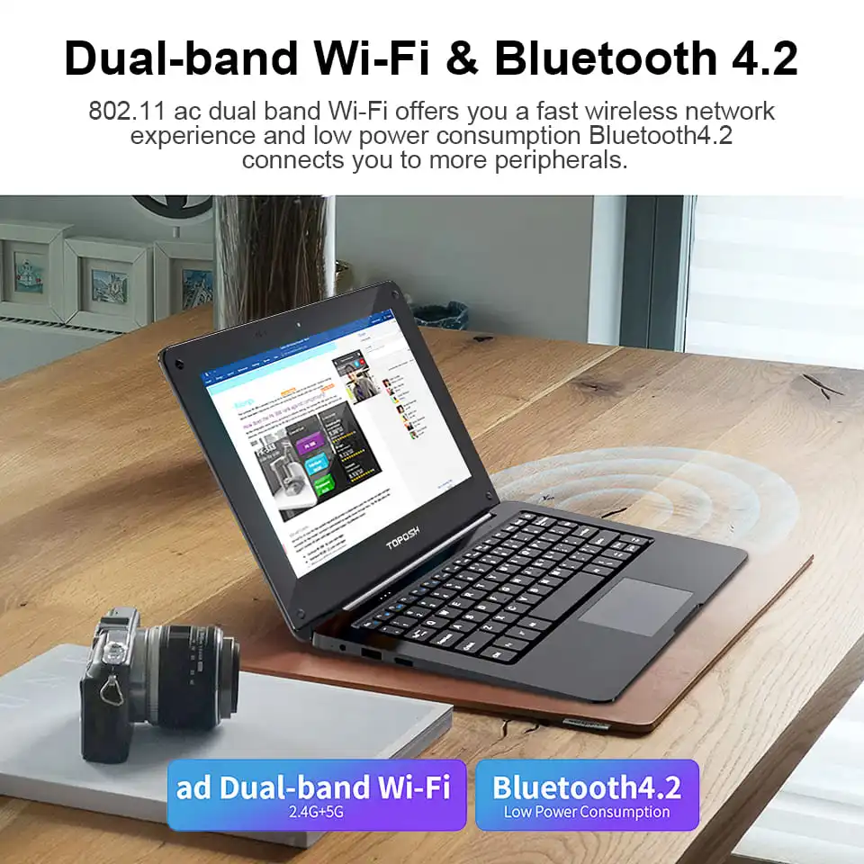 Мини нетбук 6ГБ+64ГБ Intel N3350 двухъядерный 1280X800 Windows 10 Pro ноутбук недорогой студенческий портативный wifi компьютер.