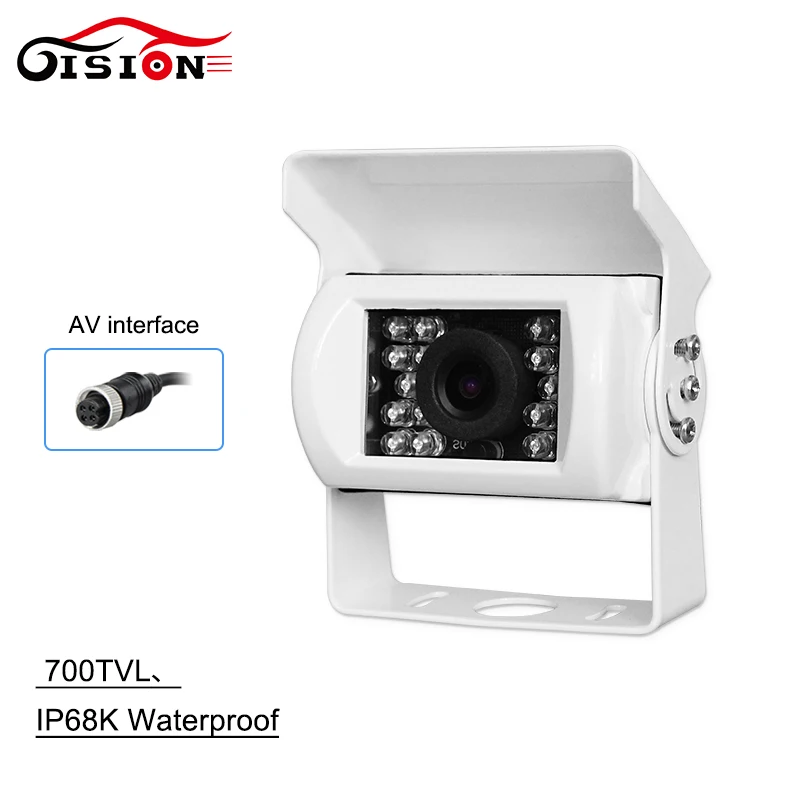

700TVL CVBS Bus Truck Vehicle Backup Camera Car Rear View Reverse IP68 Waterproof IR Night Vision Camera