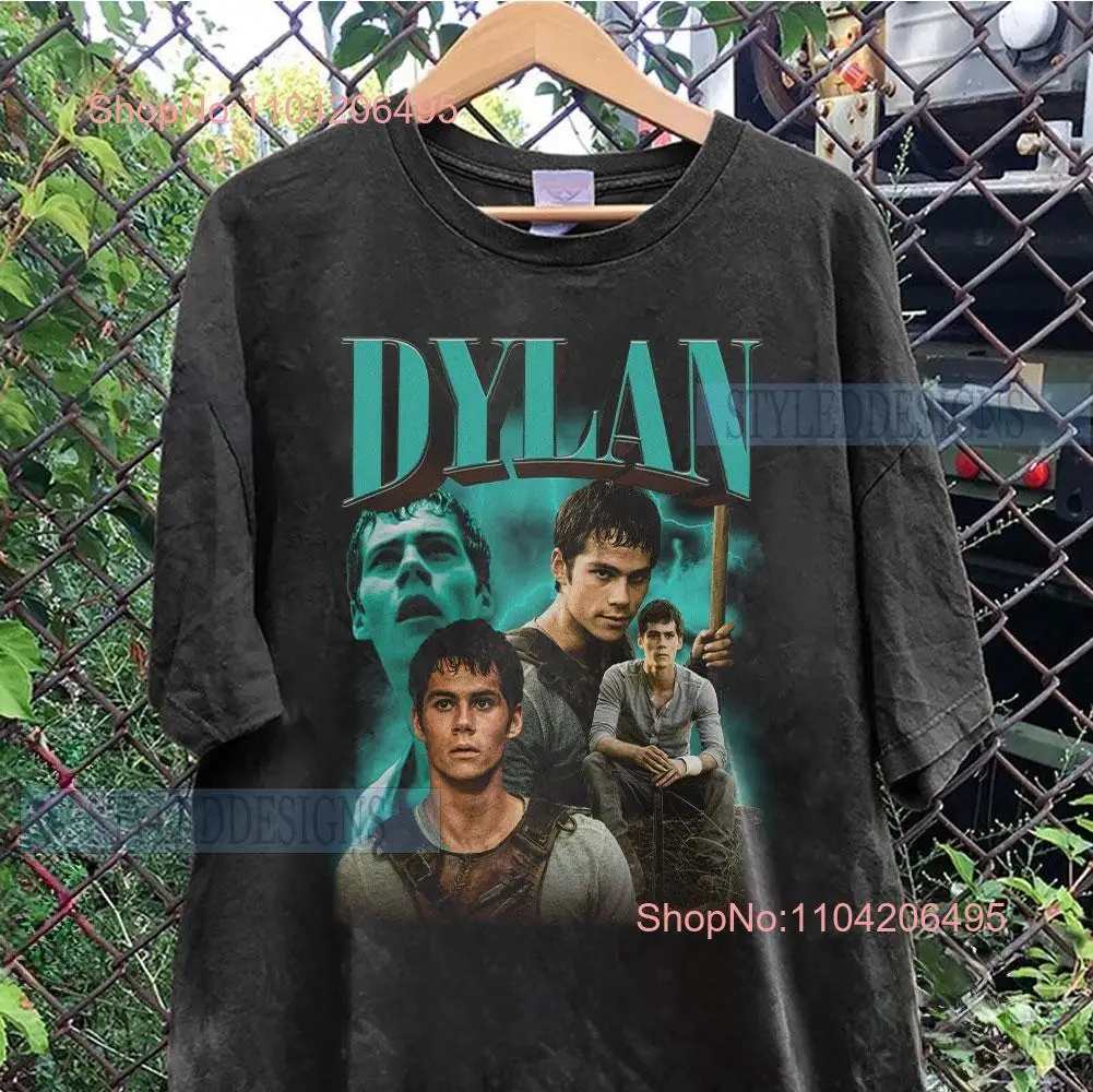 Футболка Dylan Obrien Oɻrien Style для фанатов футболка Crew SweaT и винтажный дань с