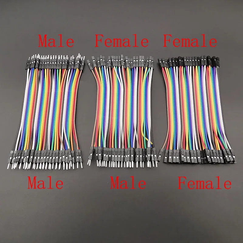 Перемычки Dupont Arduino 40 контактов 10/20/30/40 см