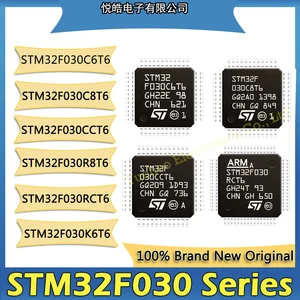 STM32F030C6T6 STM32F030C8T6 STM32F030CCT6 STM32F030R8T6 STM32F030RCT6 STM32F030K6T6 STM32F030 STM32F STM32 STM IC Chip LQFP48
