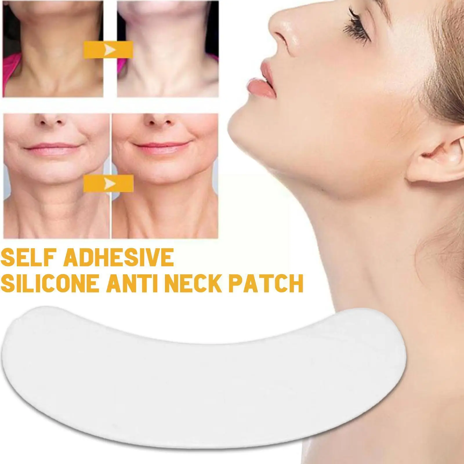 

Silicone Anti-wrinkle Neck Sticker Reusable Silicone Sticker Wrinkle Eye Patches Neck Sticker Pads Anti Removal Forehead Ri F0l6