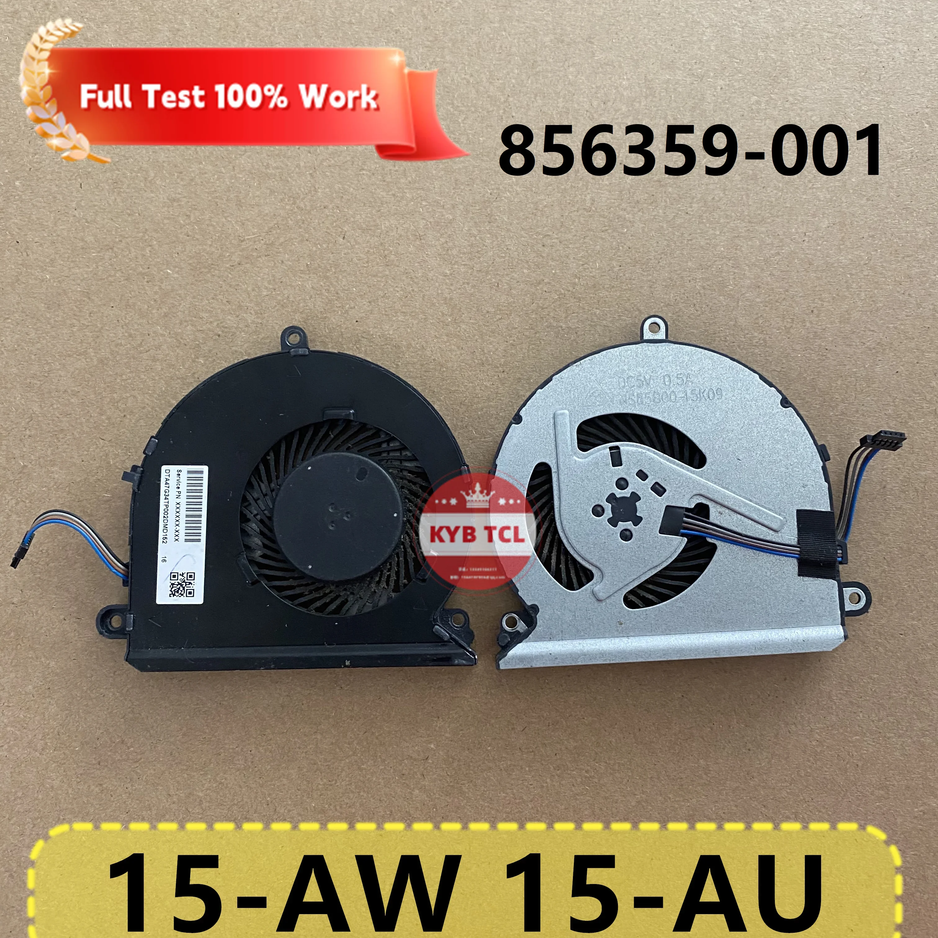 Ноутбук HP Pavilion 15-au057cl TPN-Q172 15-AU 15-AW 15-AU030WM 15-AU020WM 15-au010wm охлаждающий вентилятор