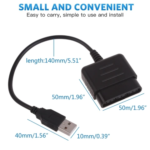 Аксессуары для видеоигр PS1, и компьютерные игры, USB-адаптер, кабель-переходник