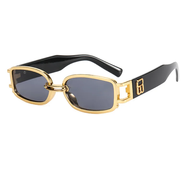 

2022 Newest Designer Women Sunglasses Fashion Small Square Frame Retro Sun glasses Ladies Personality Male Glasses UV400
