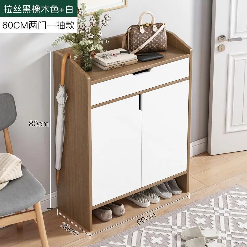 CH19 Простой шкаф для обуви домашнего входа коридора входной двери экономичная