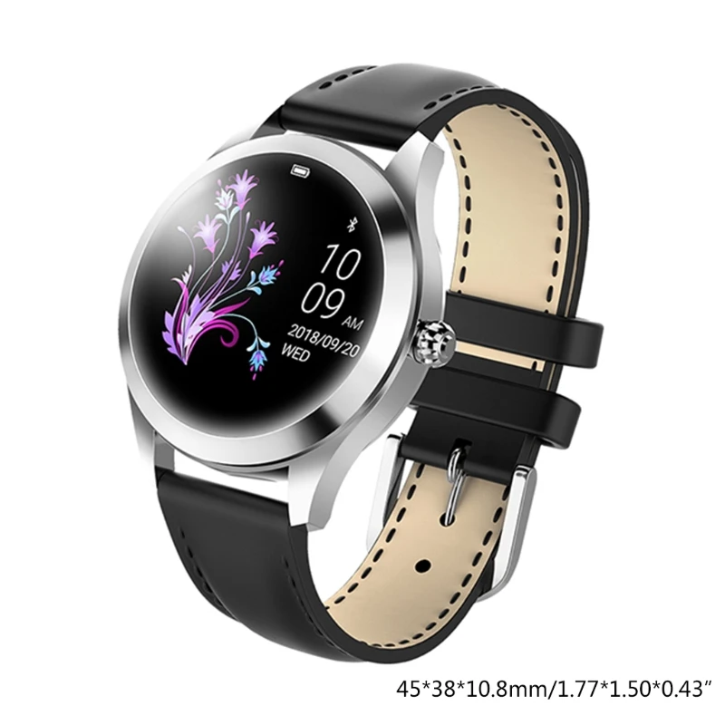 KW10 IP68 Waterproof Smart Watch Women Bracelet Heart Rate Sleep Monitor Tracker