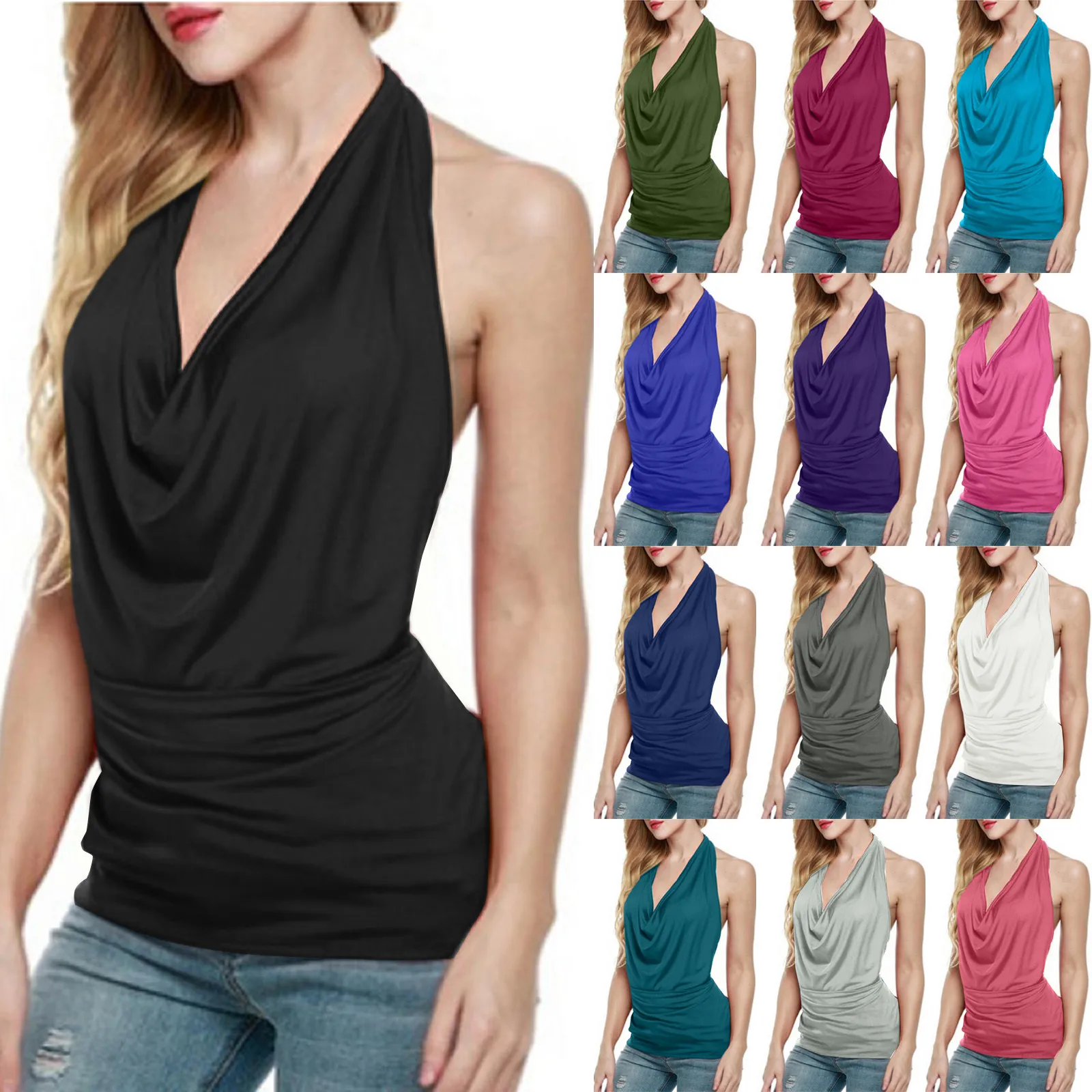 Женский укороченный топ Летние шифоновые майки Однотонный женский корсет с