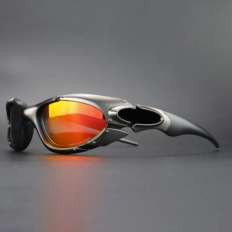 Мужские поляризационные солнцезащитные очки велосипедные для спорта на
