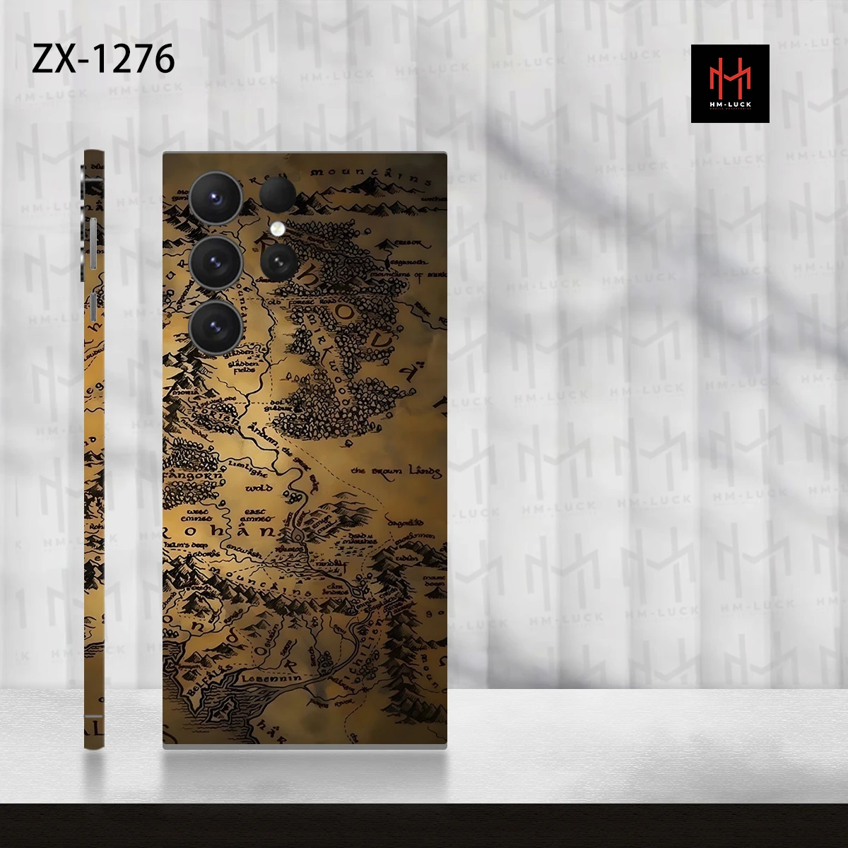 Наклейка на кожу HM для Samsung Galaxy S24 S23 S22 S21 ultra Note20 наклейки заднюю пленку защитная