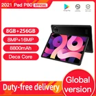 Планшет Android P80 Pad Pro, 8 дюймов, 8 Гб ОЗУ, 256 Гб ПЗУ, планшеты Android 10,0, планшеты с двумя вызовами, GPS, Bluetooth, Google Play