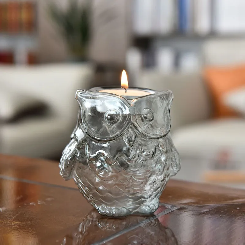 Owl The Ancient Greek Goddess Of wisdom Athena's Sacred Bird Symbol Of Mystery Wisdom Candle Gifts Sets Home Decoration