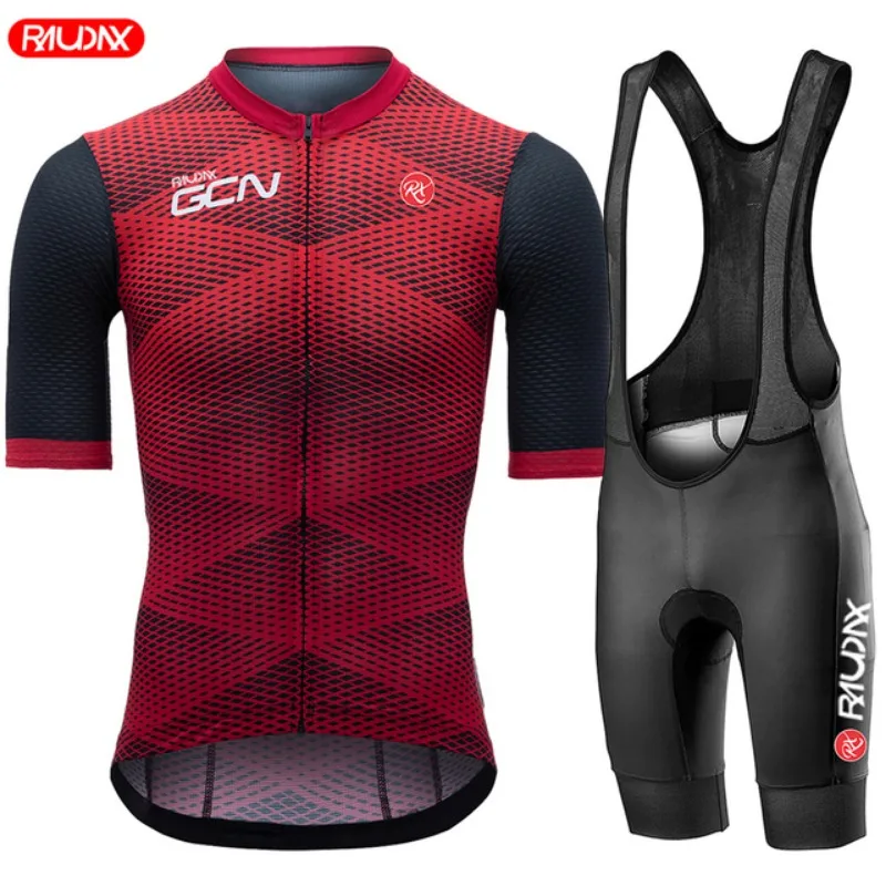 

2023 летняя велосипедная одежда Raudax Gcn, Мужская велосипедная Джерси, быстросохнущая велосипедная одежда для горных велосипедов, летняя одежда для велоспорта