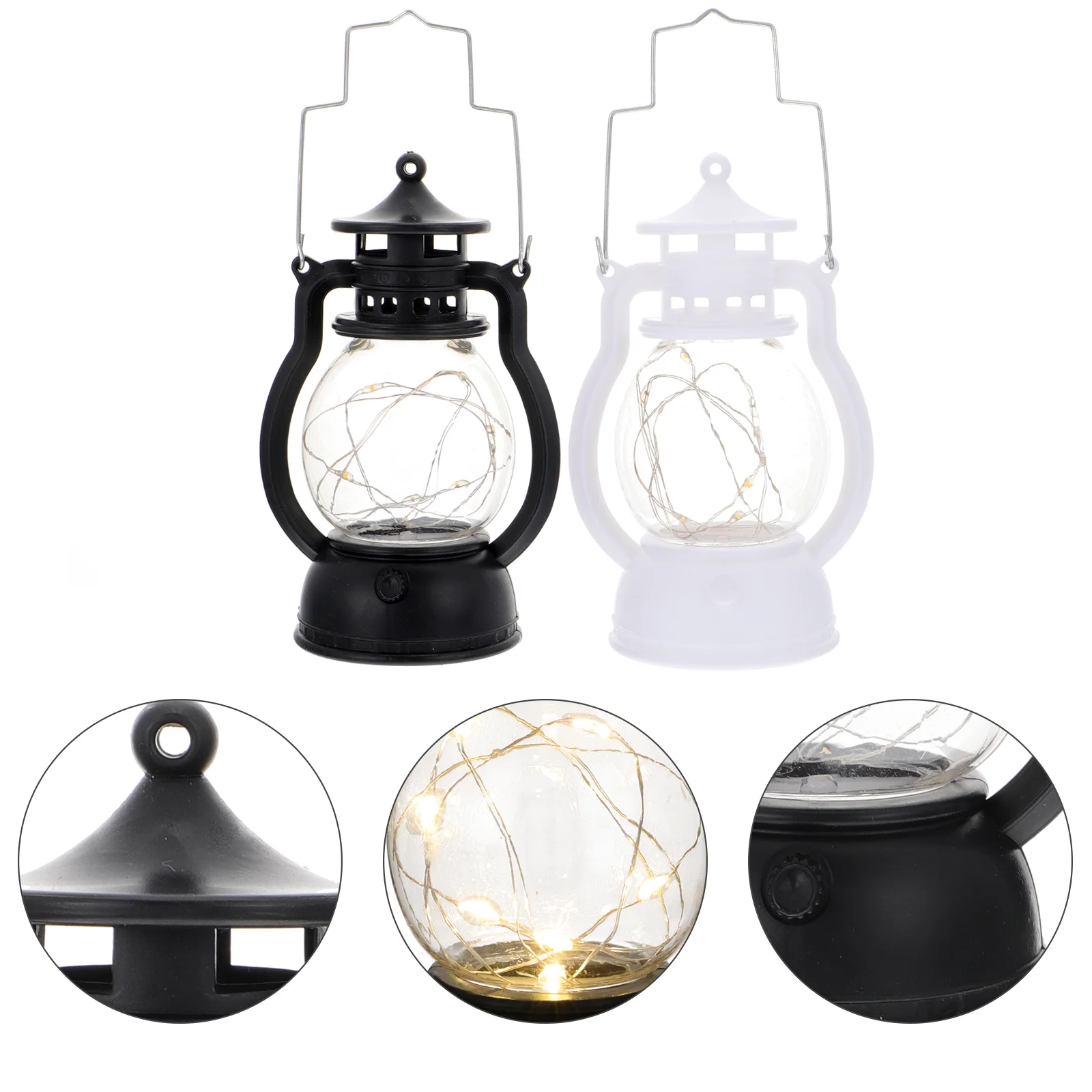 

2 шт. домашняя Праздничная лампа, винтажная керосиновая лампа, сцена, лампа Vibe, портативная светодиодный ная лампа