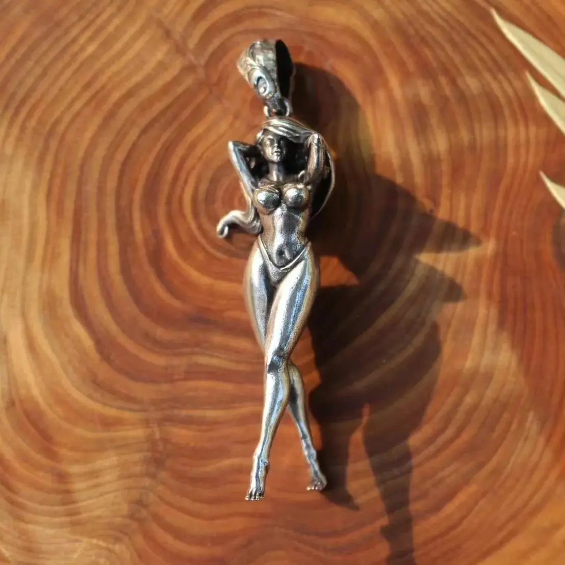 Серебро S925 сделано в старом бикини подвеска для девочки Pendleton