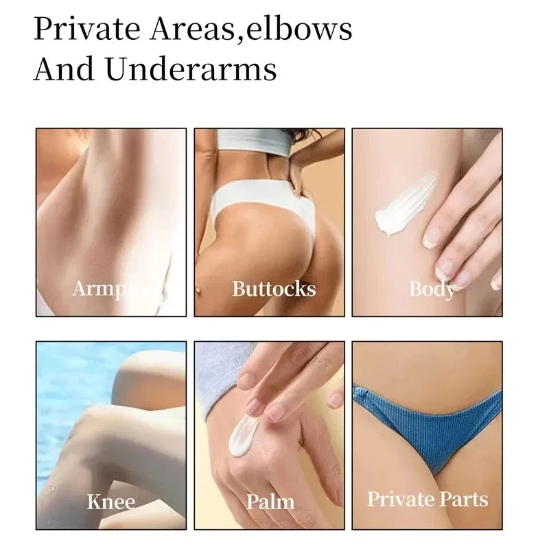 50 г отбеливающий крем для интимных частей подмышек отбеливание ягодиц коленей