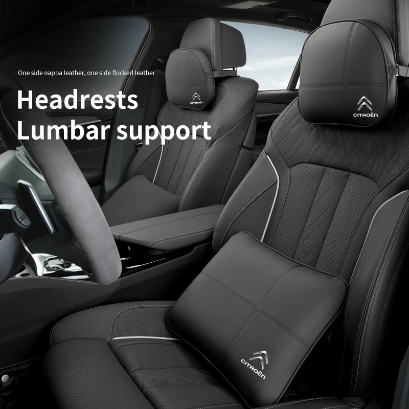 

Car Headrest And Lumbar Support Neck Pillow For Citroen C4 C3 C5 C1 C2 Berlingo Celysee Cactus Picasso Aircross Saxo Grand