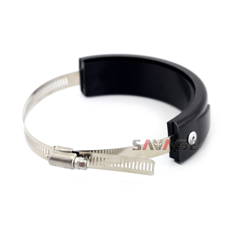 Глушитель/круглый Овальный протектор выхлопных газов может покрываться для SUZUKI