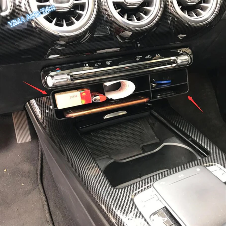 Ящик для хранения с автоматическим центральным управлением черный Mercedes-Benz A B GLB