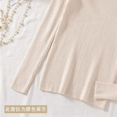 Polo Collar Ice Silk Knit Women Short Sleeve T Shirt Pure Desire Unique and Chic Design Sense Niche Short Style Top images - 6