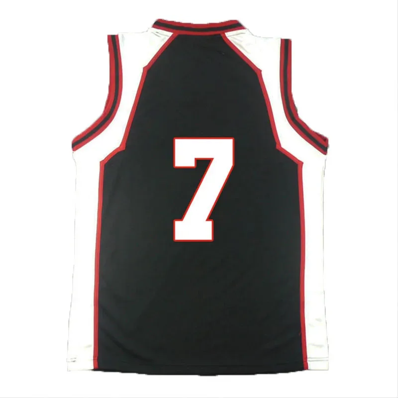 Фото Vivi 2025 3D аниме Kuroko No Basuke SEIRIN Kiyoshi Teppei 7 #   Костюм Баскетбольный Джерси Косплей Униформа Жилет Синглет Рукав Рубашки №4
