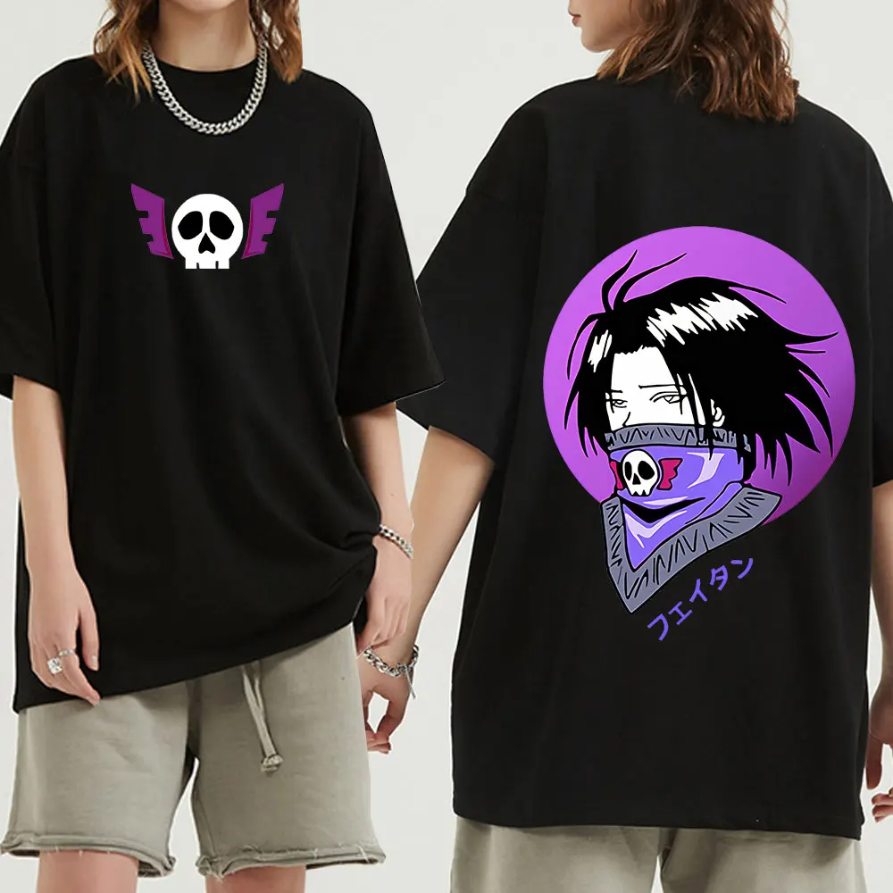 

Harajuku Graphic Tee Shirt Cotton 2022 Summer Tops Japanese Anime Bungou Stray Dogs T Shirt Men Oversized T Shirt Male Clothing