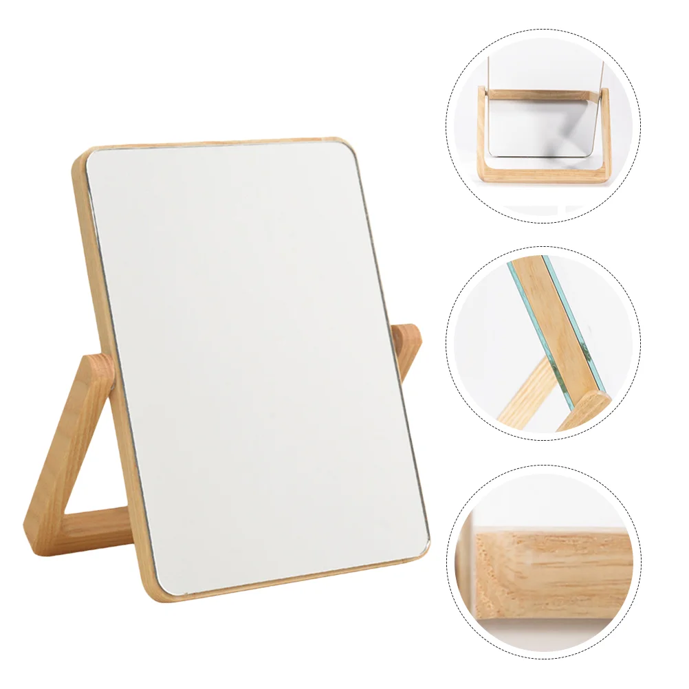 

Настольное косметическое зеркало, двустороннее зеркало высокой четкости, вращающееся зеркало для женщин, спальни, дома, 1 шт.