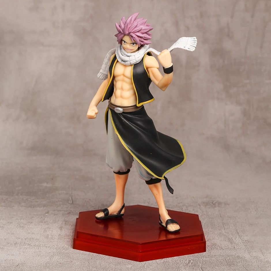 

Hot Anime Fairy Tail Natsu Dragneel POP UP PARADE Collection Figure Doll For Boys Girls Gift