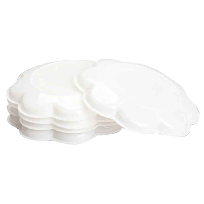 

5 шт., пластиковая палитра для смешивания цветов ногтей