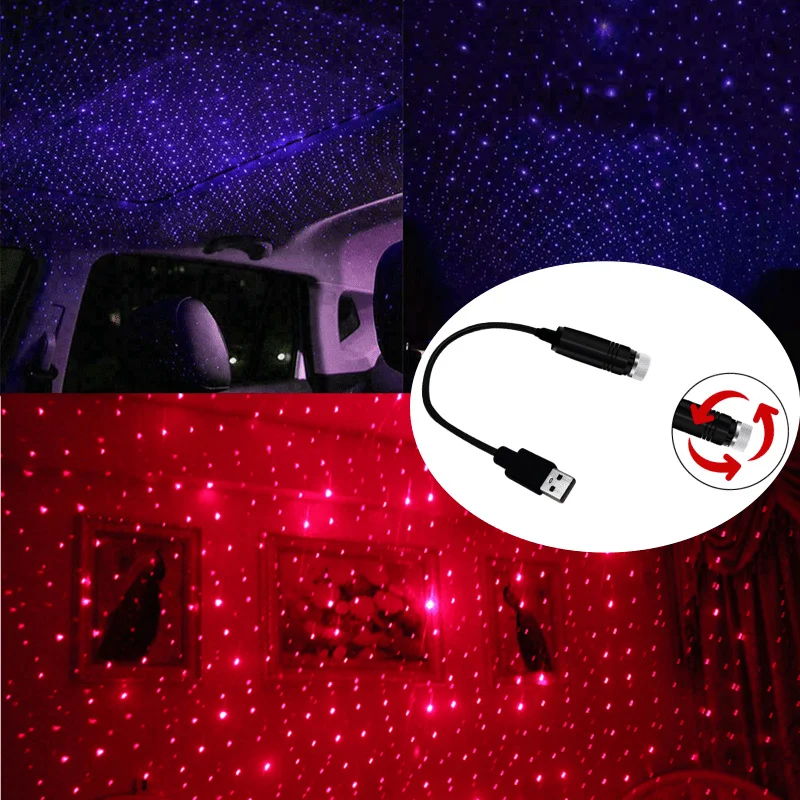 

Car Interior USB LED Light Starry Light for Mercedes benz W124 W177 W164 W204 W205 W463 C63 CLS CLA Night Lighting Accessories