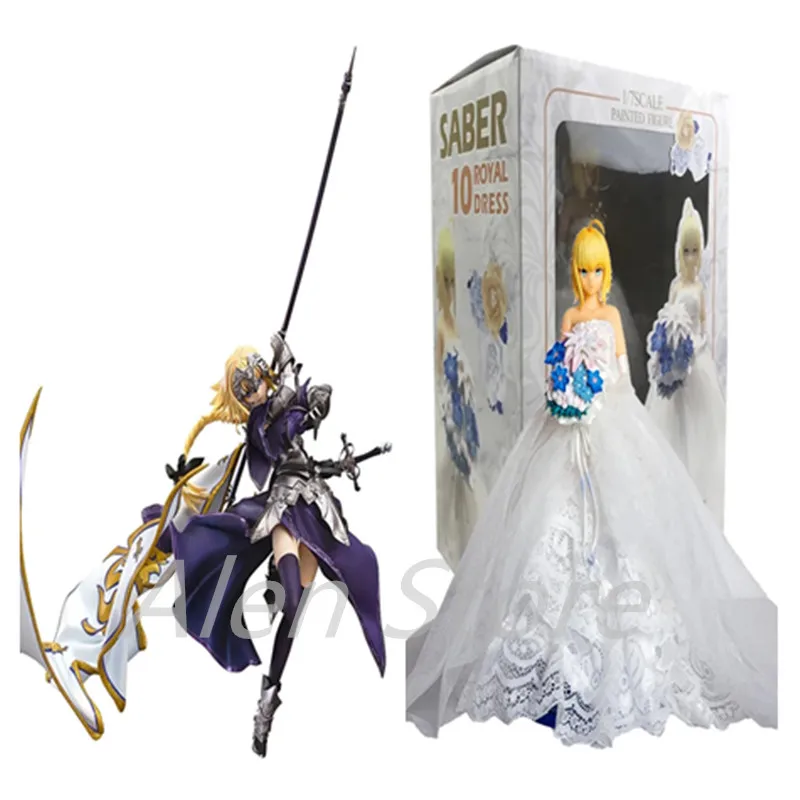 

Fate/Grand Order Anime Figure Joan of Arc Ruler Action Figurine Fate/Apocrypha Saber Model Collection Doll Birthday Gift