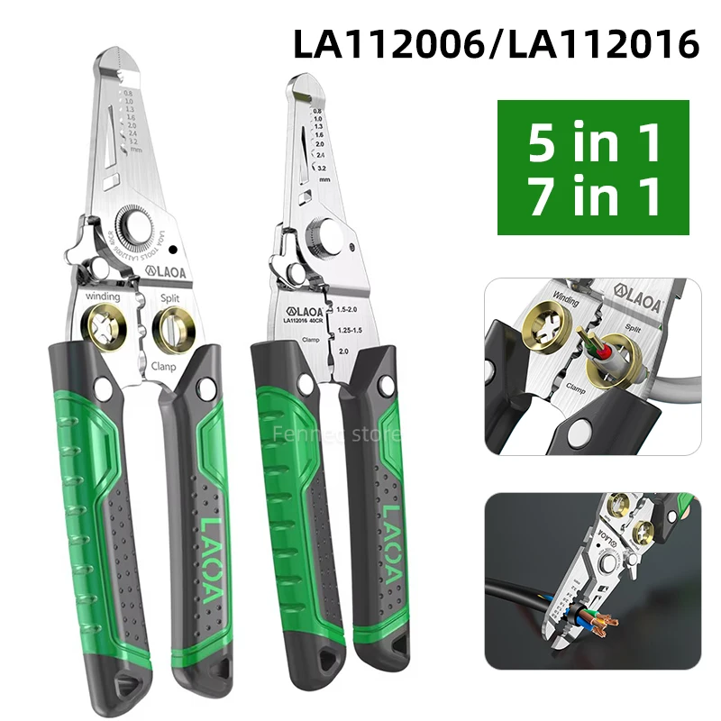 FENNEC Плоскогубцы для зачистки проводов 7 в 1