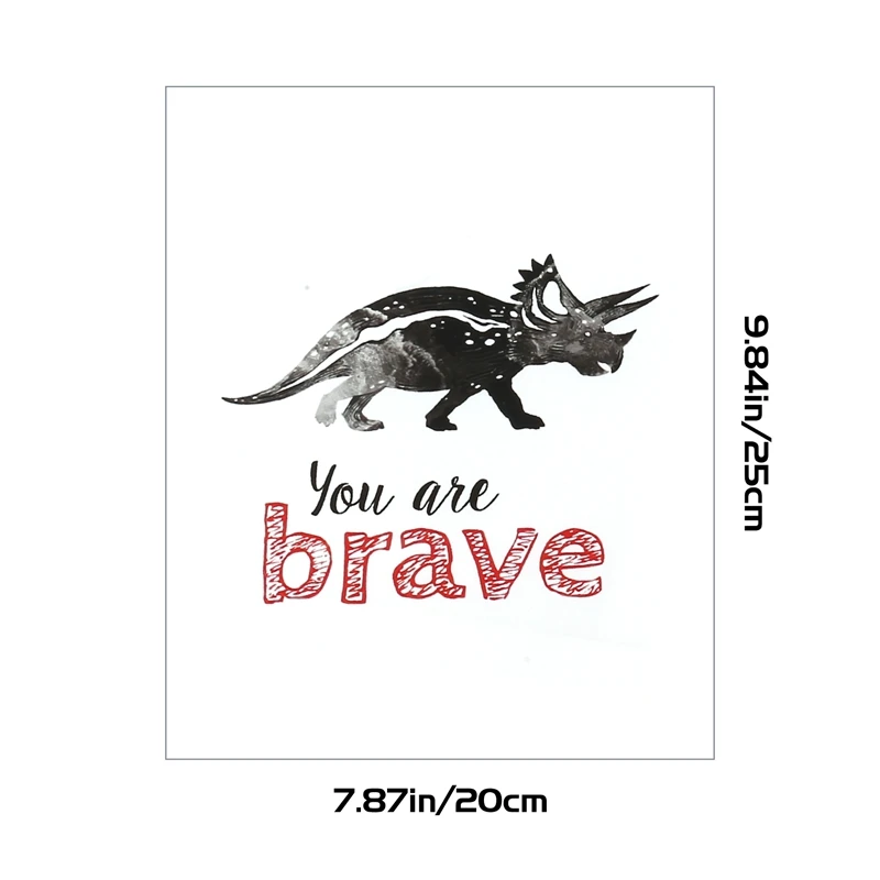 4 шт. настенные рисунки с динозавром для комнаты маленьких мальчиков детские