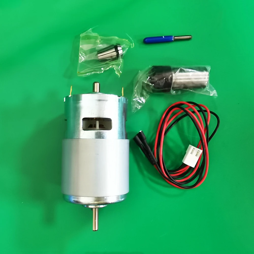 

775 двигатель постоянного тока 10000 об/мин 120 Вт шпиндель с удлинителем ER11 для ЧПУ 1610/ 2417/ 3018 Сделай Сам детали для гравировального Станка наборы...