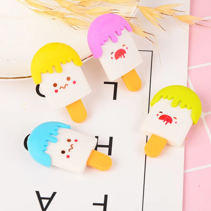 

1 шт. креативные красочные Ластики для коррекции улыбки, резиновый ластик, школьные канцелярские принадлежности, Ластики для детей, подарки в сборе