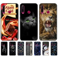 for honor 10i case hry lx1t case silicon tpu back cover phone case for huawei honor 10i honor10i 10 i 6 21 inch black tpu case