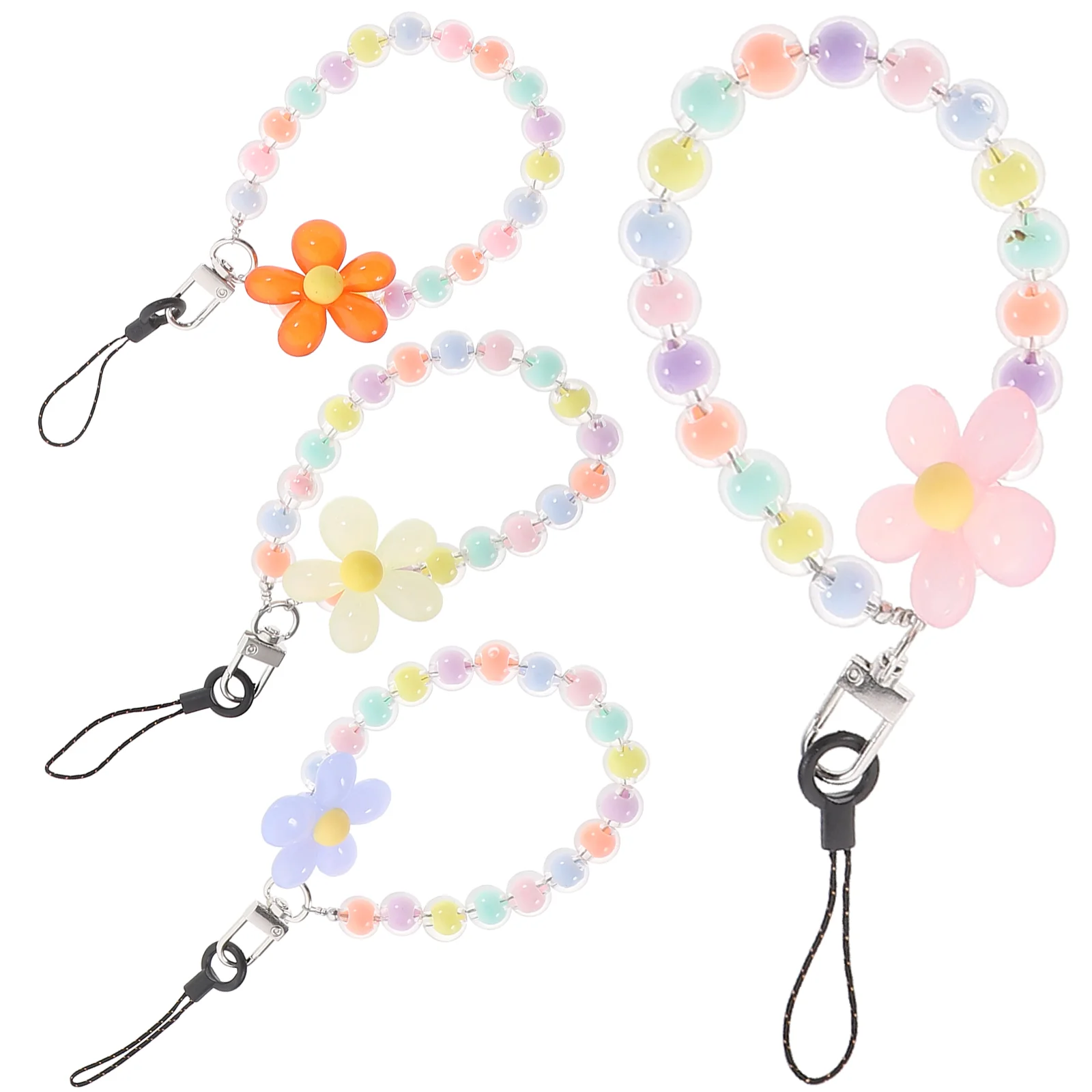 

Phone Accessories Charm Lanyard Strap Cellphone Cute Beaded Chain Decor Charms Wristlet