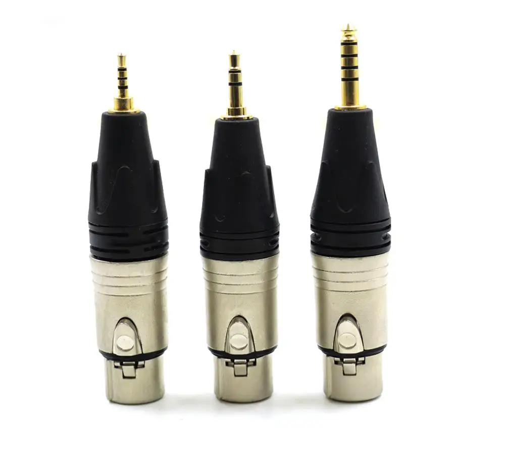 

HIFI New 4 Pin XLR to 4.4mm 3.5mm 2.5mm Pentaconn Adapter Female to Male