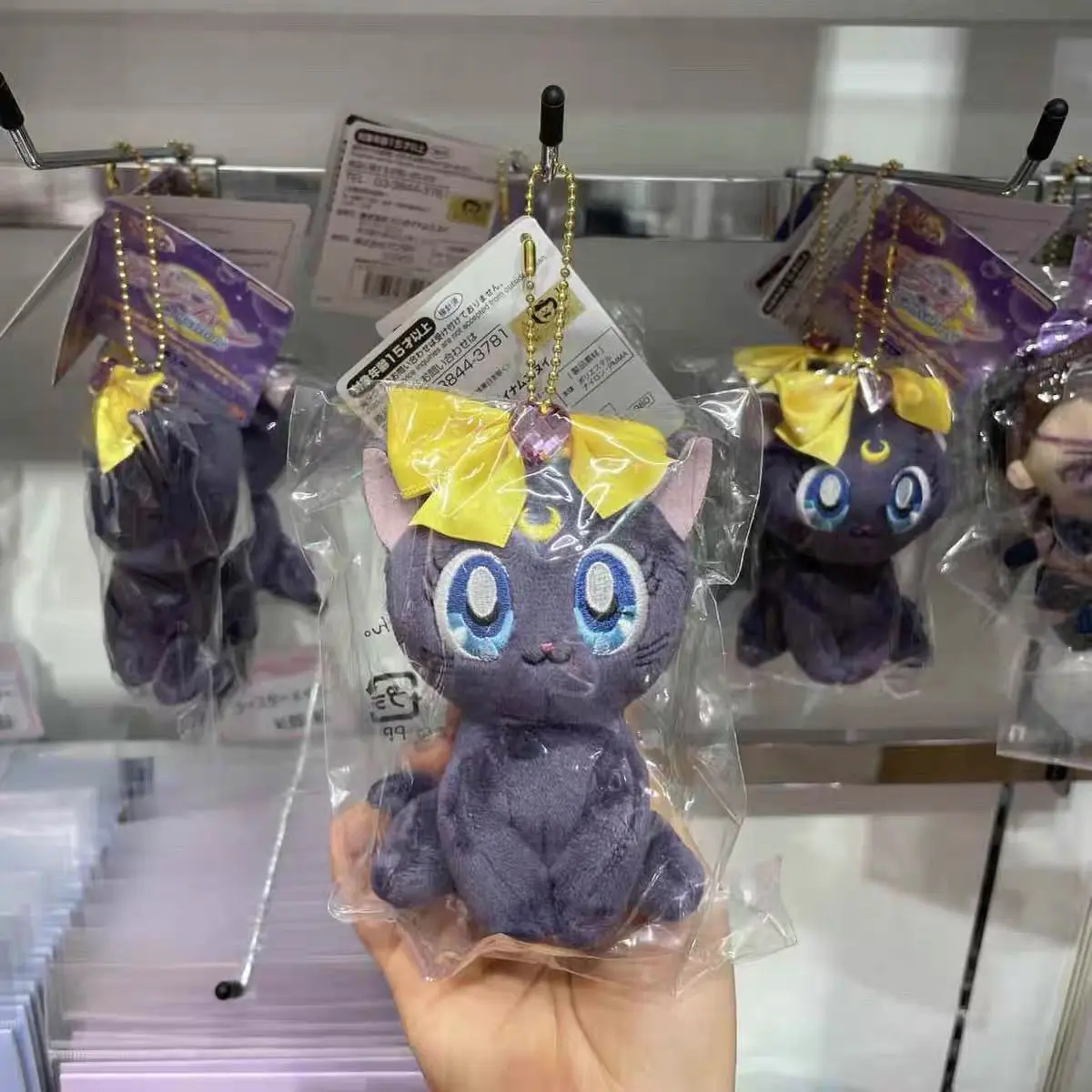 Оригинальный плюшевый брелок Bandai Sailor Moon: Кот Луна, Космос, Японское аниме, коллекционные фигурки и игрушки (art.: 3920d96b72cbb) - 3920d96b72cbb