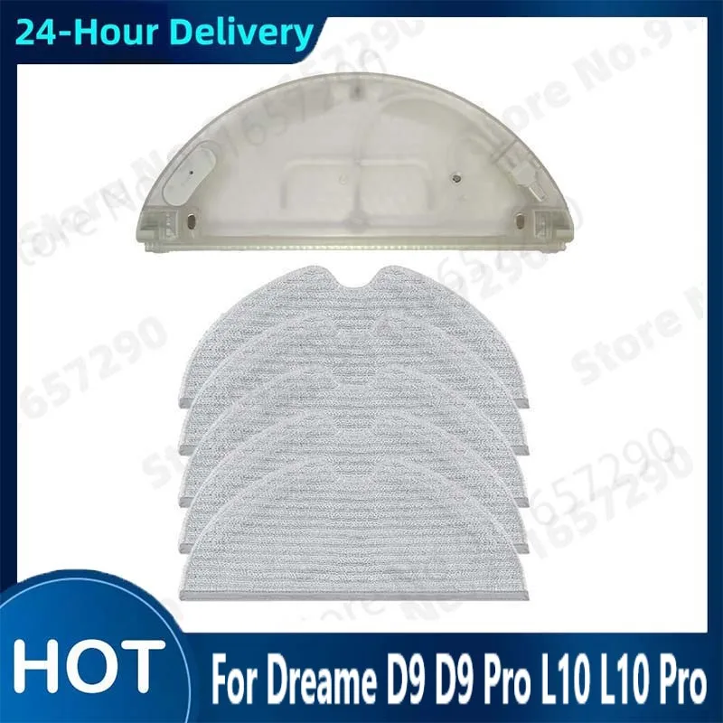 

For Dreame D9 D9 Pro 2C L10 L10 Pro Water Tank Spare Parts Mop Cloth Washable Cleaning Rag Replacement Robot Accessories