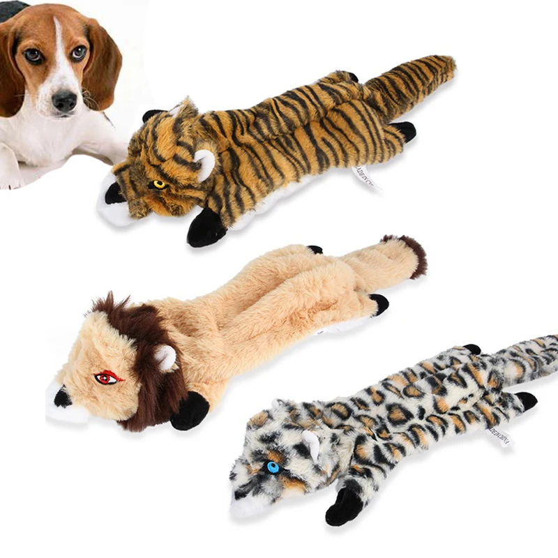 

Animals Cartoon Dog Toys Stuffed Squeaking Pet Toy Cute Plush Puzzle For Dogs Cat Chew Squeaker Squeaky Toy For Pet Supplies