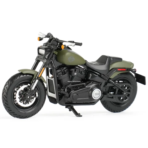 Maisto Harley-Davidson 2022 Fat Bob 114 металлическая модель мотоцикла