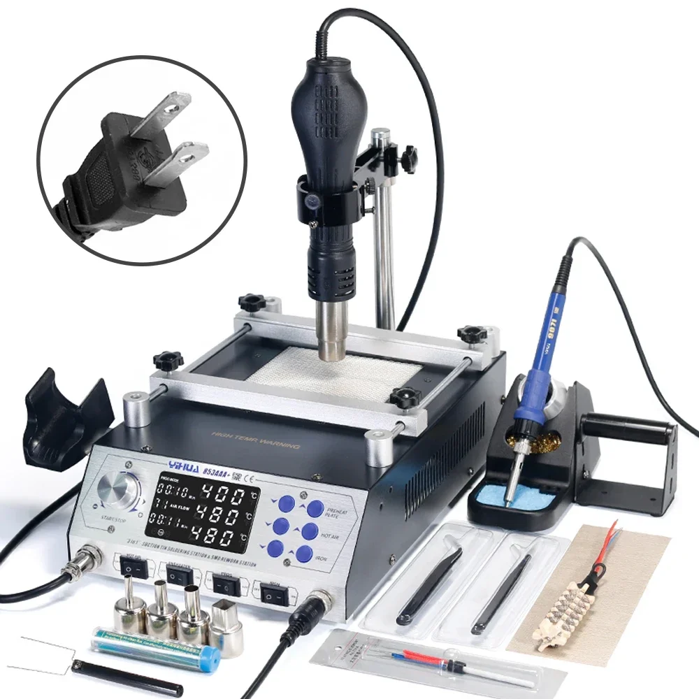 

Паяльная станция YIHUA 853AAA+, 1200 Вт