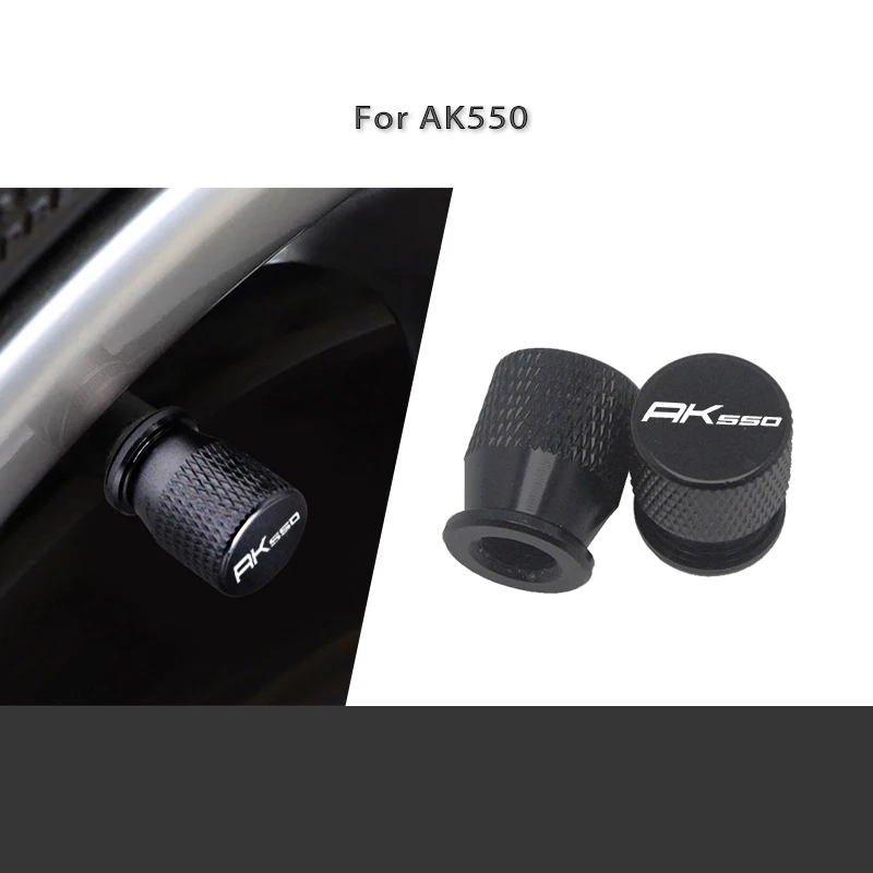 

for KYMCO AK550 AK 550 Motorcycle Accessories Parts Aluminum Vehicle Wheel Tire Valve Stem Caps Covers Black Gold Orange Green