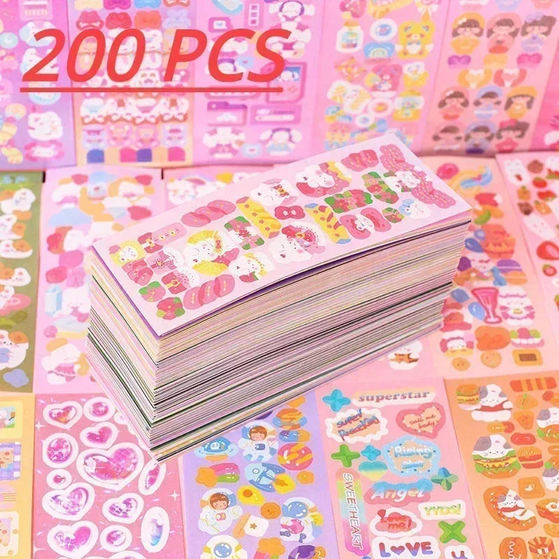 

Набор мультяшных наклеек