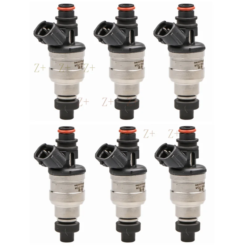 Фото Топливные форсунки Z+ (6 шт.) для Toyota 4Runner Pickup 1989-1995 гг., 3VZE 3.0L V6, 23250-65020 №1