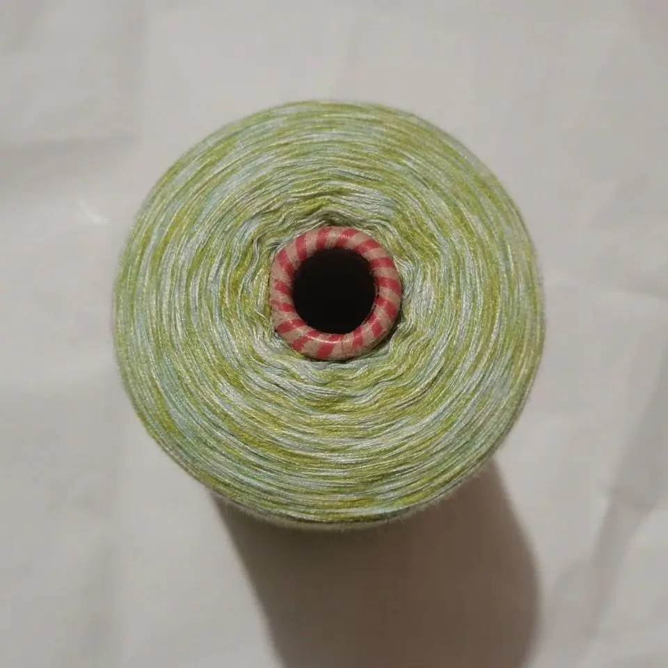 500 г радужная пряжа шарики блестки тройная смешанные цвета сделай сам из шерсти