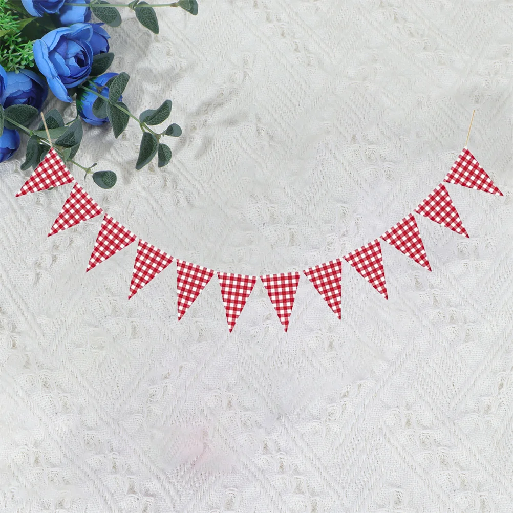 

Bunting Banner Triangle Flag Pennant Shower Birthday Anniversary Photo Baby Bridal Festivals Blank Wedding Decoration Props